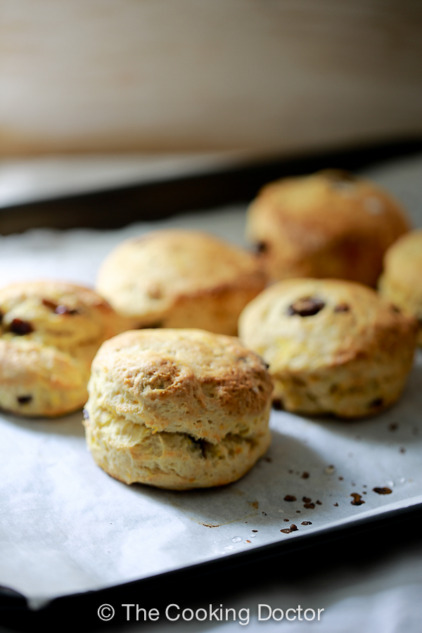 cranberry orange scones