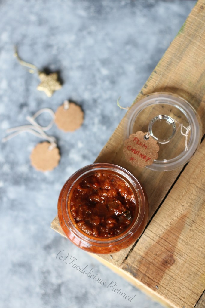 Plum chutney