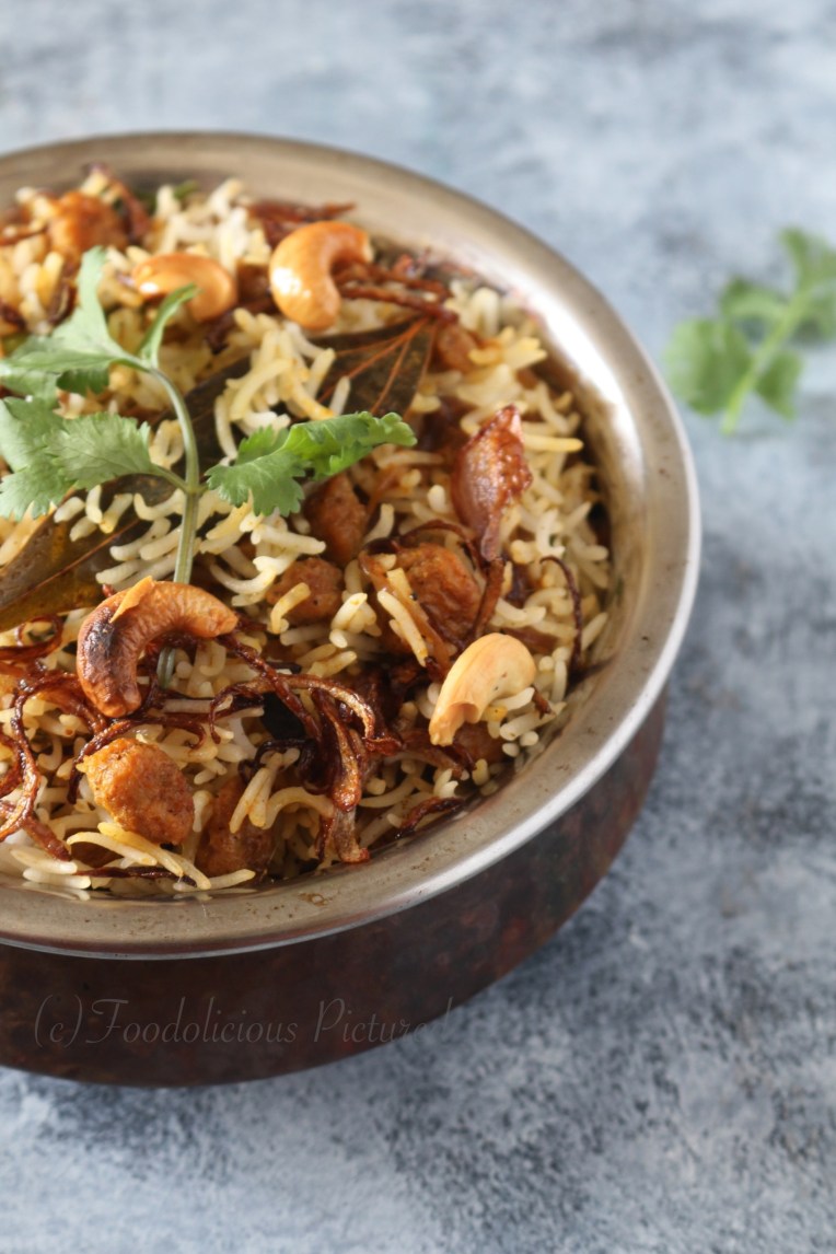soya-biriyani